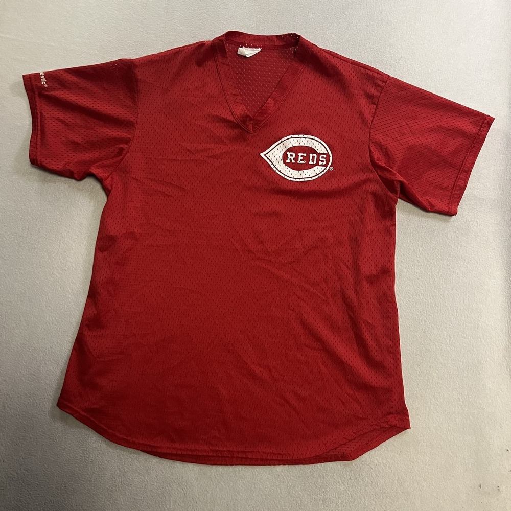 Vintage Cincinnati Reds Majestic Jersey Men's Size XL Red Made In USA
